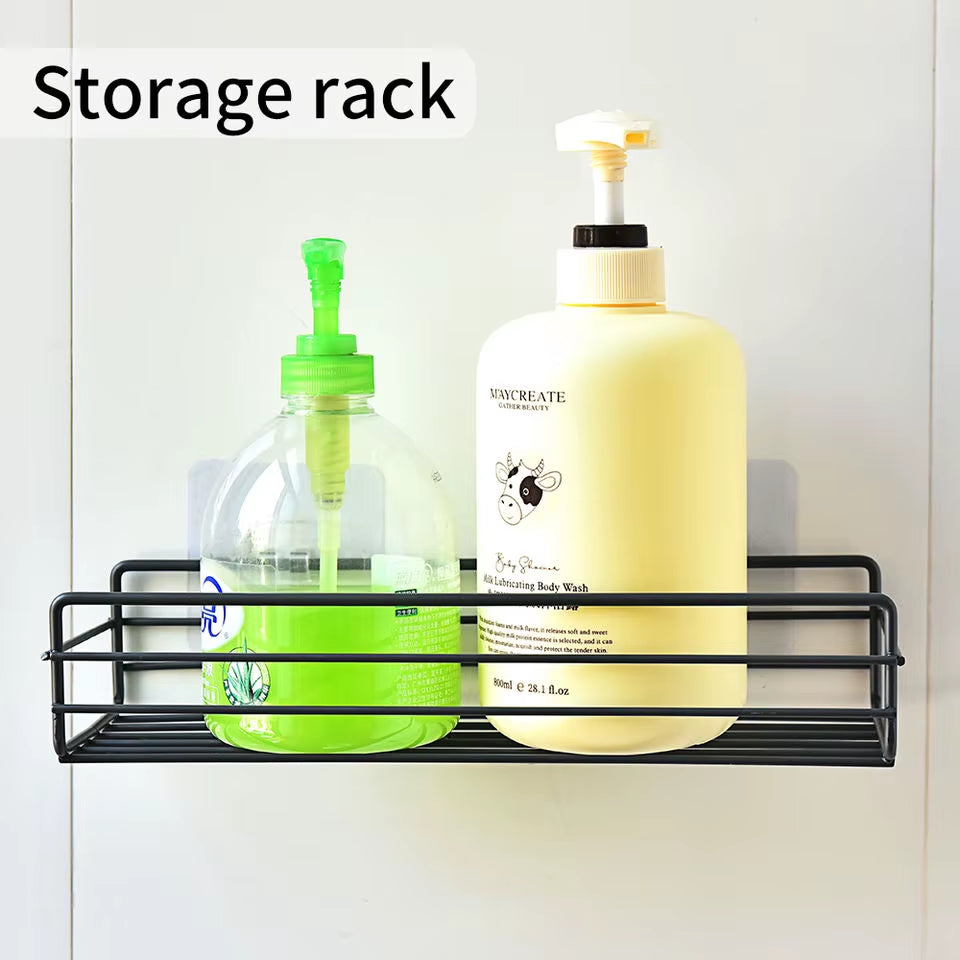 Virella No-Drill Metal Bathroom Shelf