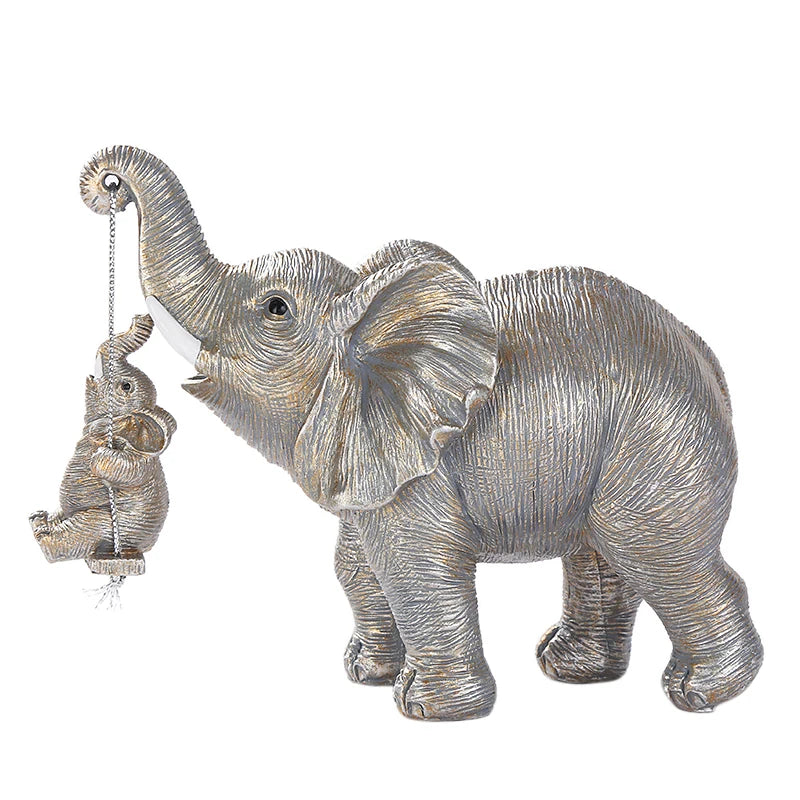 Virella Swinging Elephant Figurine