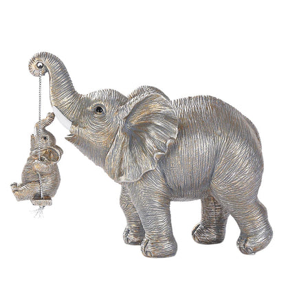Virella Swinging Elephant Figurine