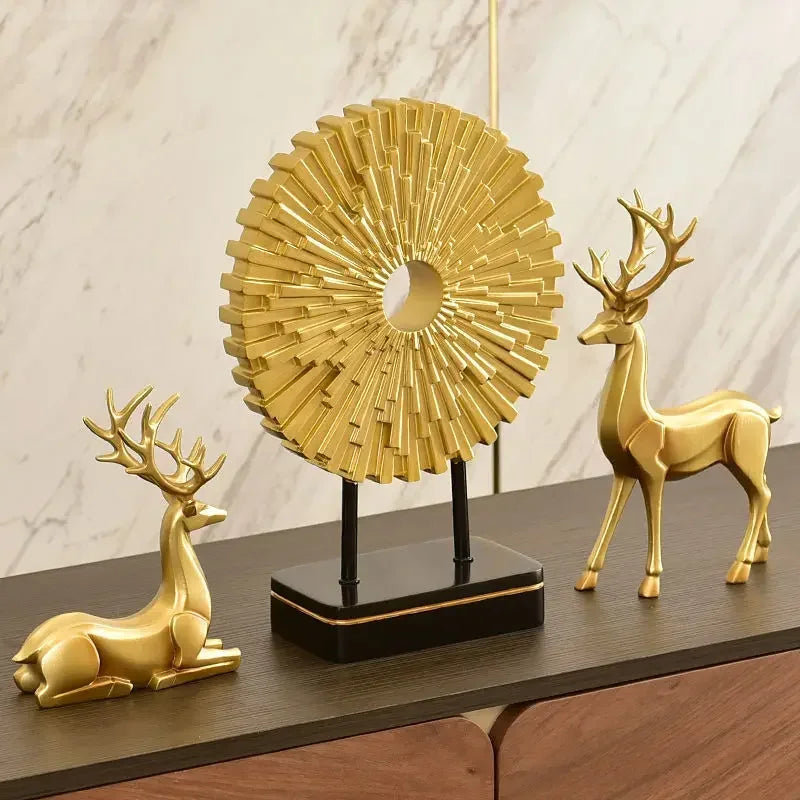 Virella Golden Deer Set
