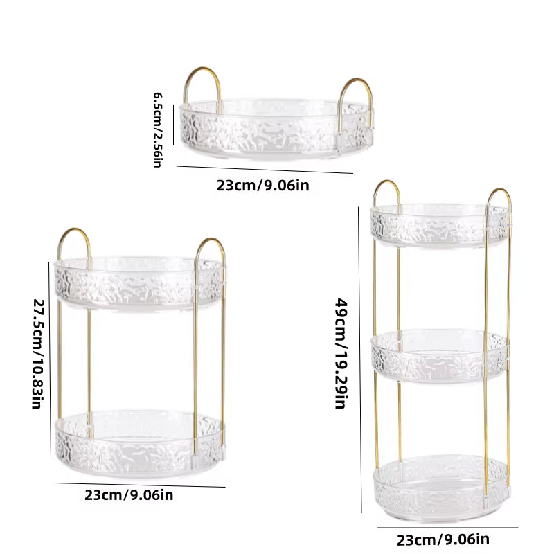 Virella Rotating Cosmetics Storage Rack