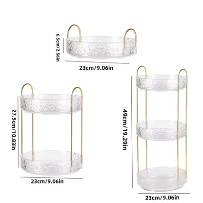 Virella Rotating Cosmetics Storage Rack
