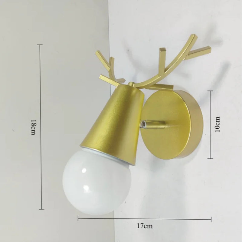 Nordic/Gold Wall Light Bedroom Lights
