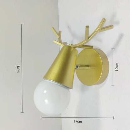 Nordic/Gold Wall Light Bedroom Lights