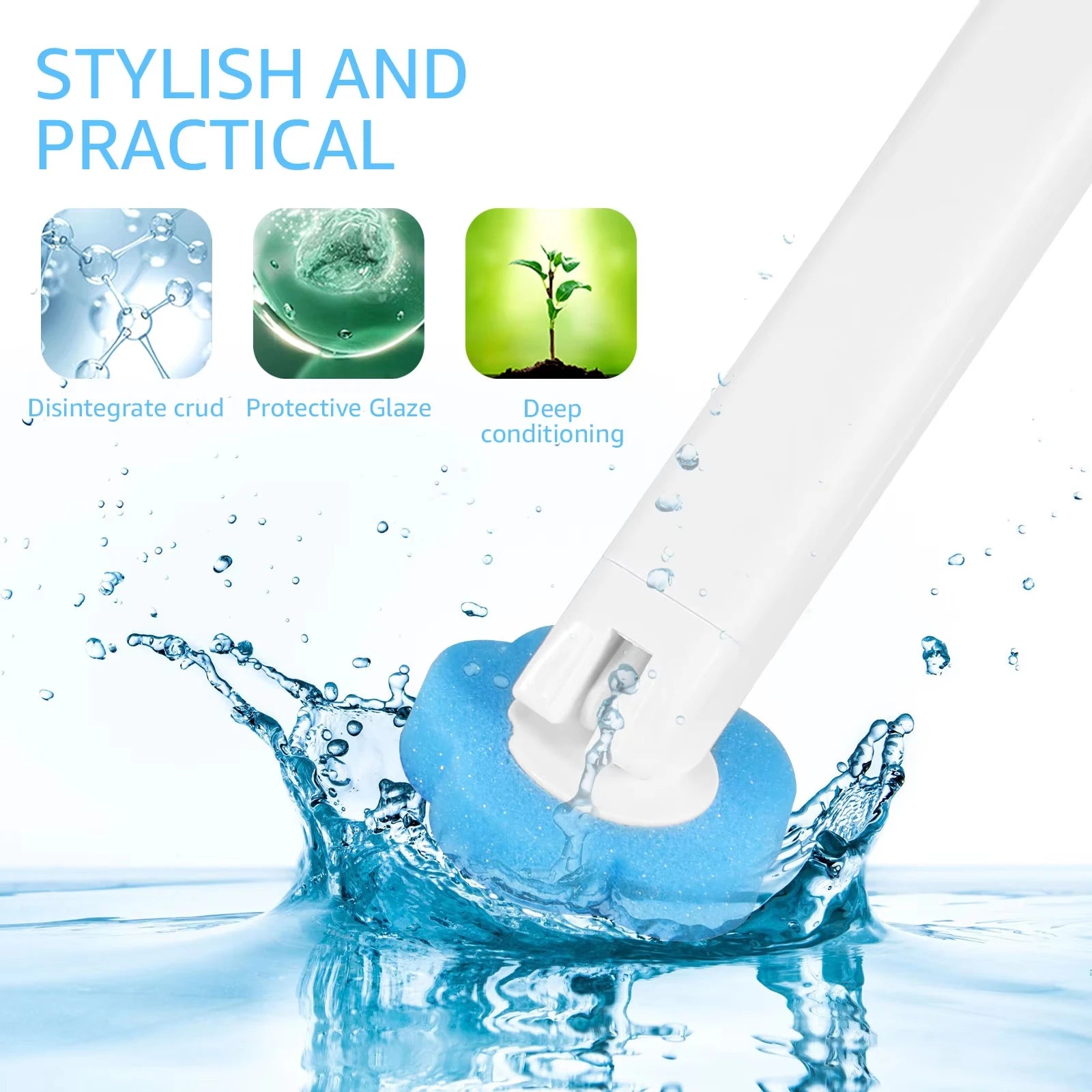 Virella FlexClean Disposable Toilet Brush