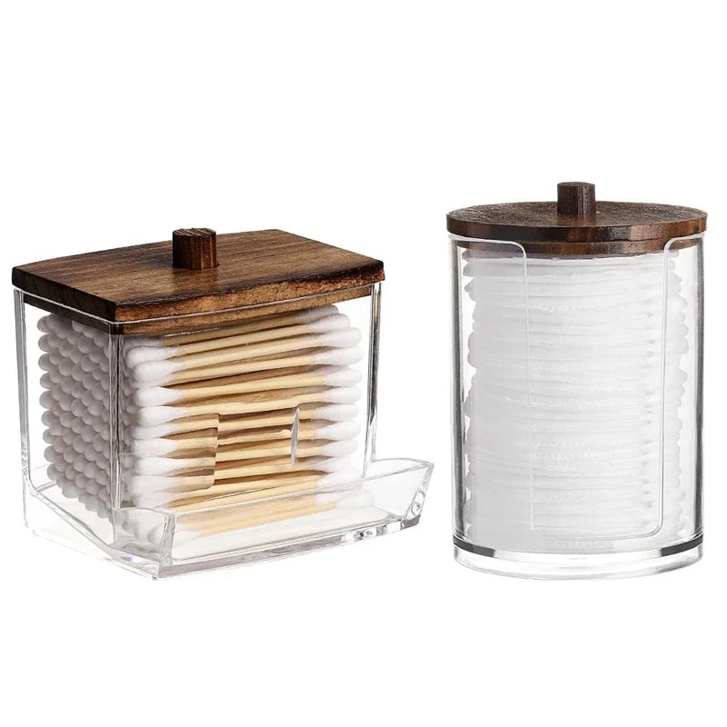 Virella Bamboo Lid Apothecary Storage Set