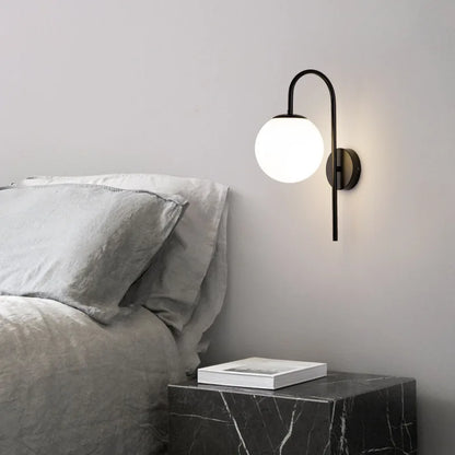 Modern Creative Glass Ball Wall Light