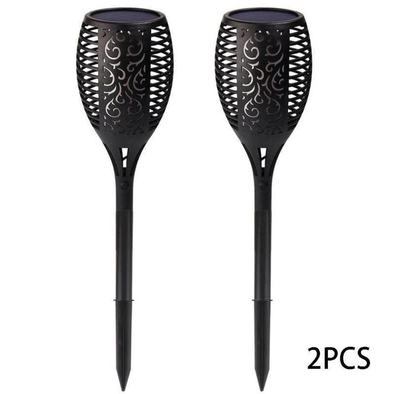 LED Waterproof Solar Torch Light Lamp Outdoor Landscape Decoration Garden Lawn Light