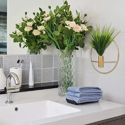 Virella Wall-Mounted Metal Vase