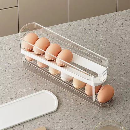 Bilayer Fridge Egg Storage Box