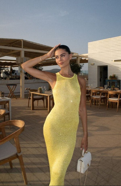 Celeste Sequin Maxi Dress