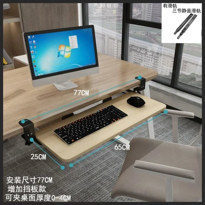 Virella Ergonomic Clamp-On Keyboard 