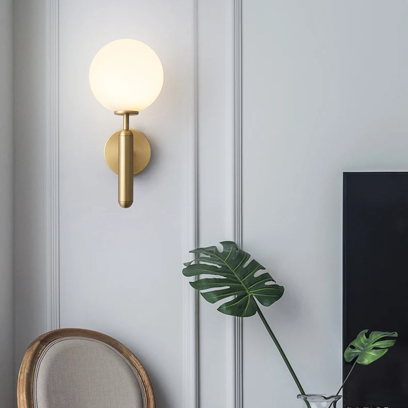 Nordic/Gold Wall Light Bedroom Lights