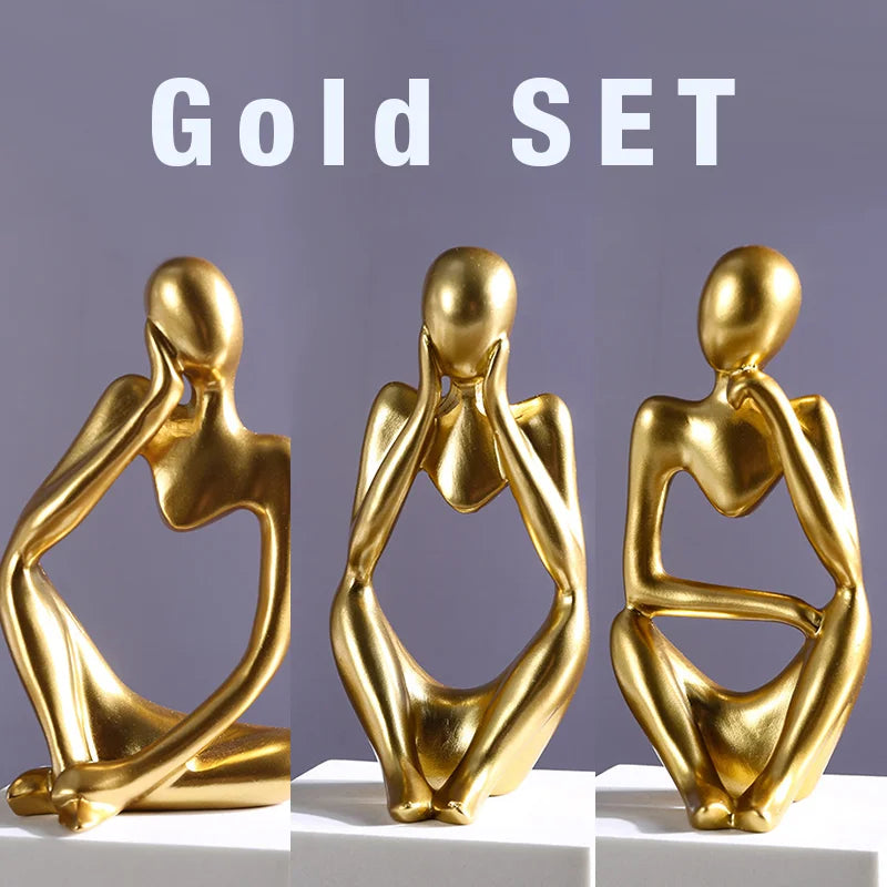 Virella Abstract Thinker Sculpture