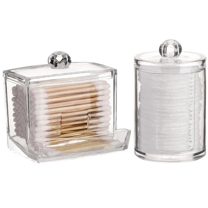 Virella Bamboo Lid Apothecary Storage Set