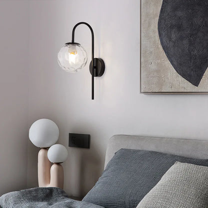 Modern Creative Glass Ball Wall Light
