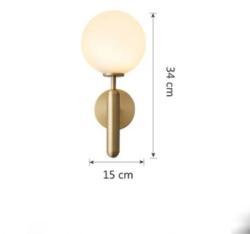 Nordic/Gold Wall Light Bedroom Lights