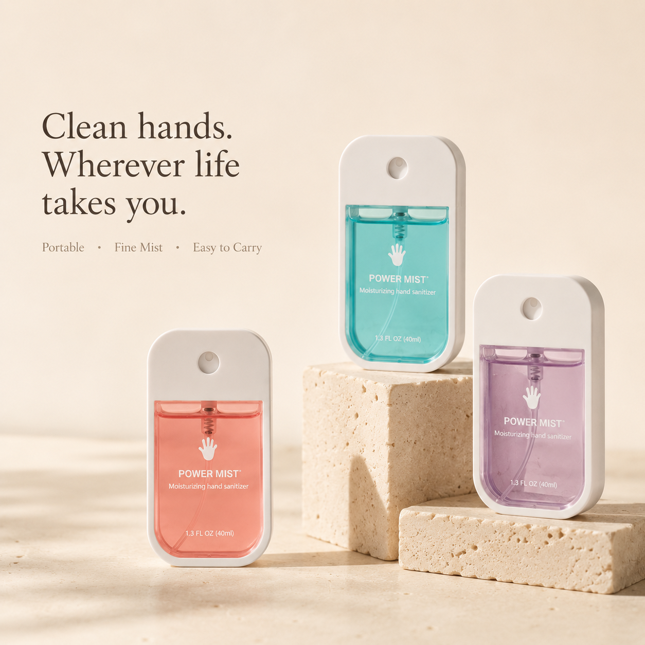 Virella Pocket Hand Sanitizer Spray | 30mL & 45mL