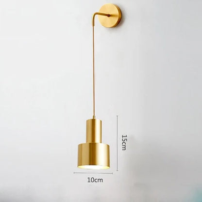 Nordic/Gold Wall Light Bedroom Lights