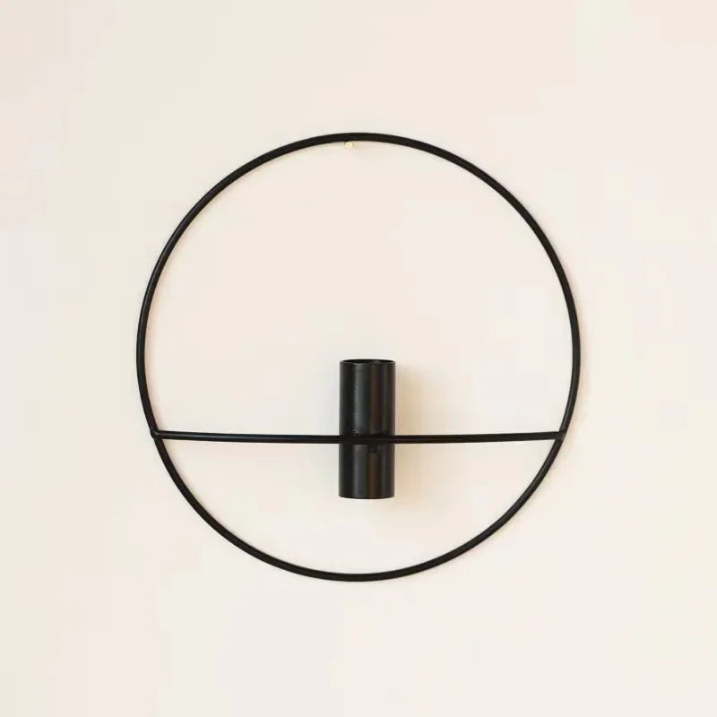 Virella Wall-Mounted Metal Vase