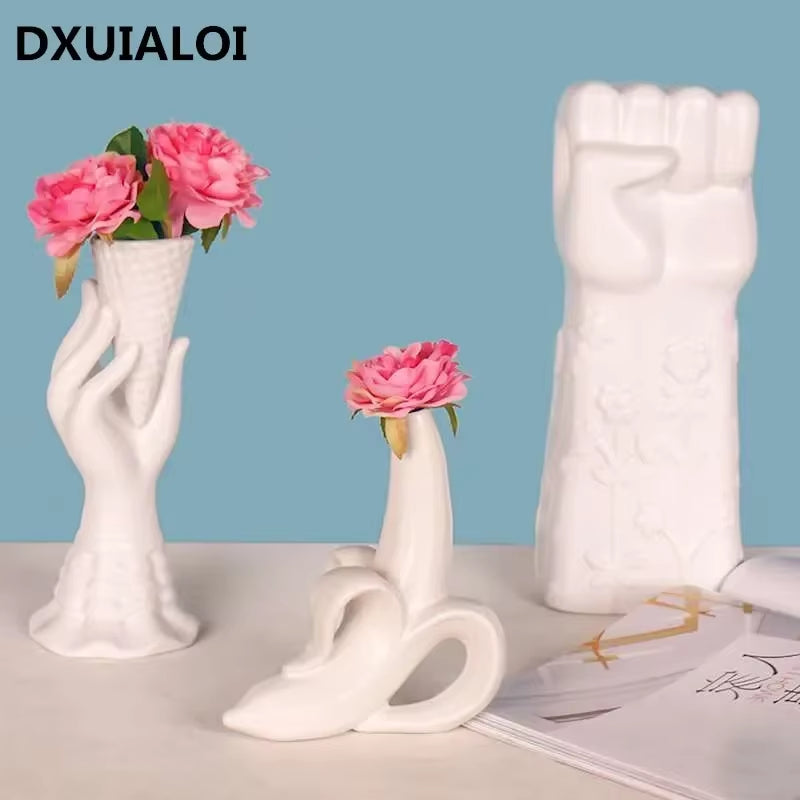 Virella Form Ceramic Vase 