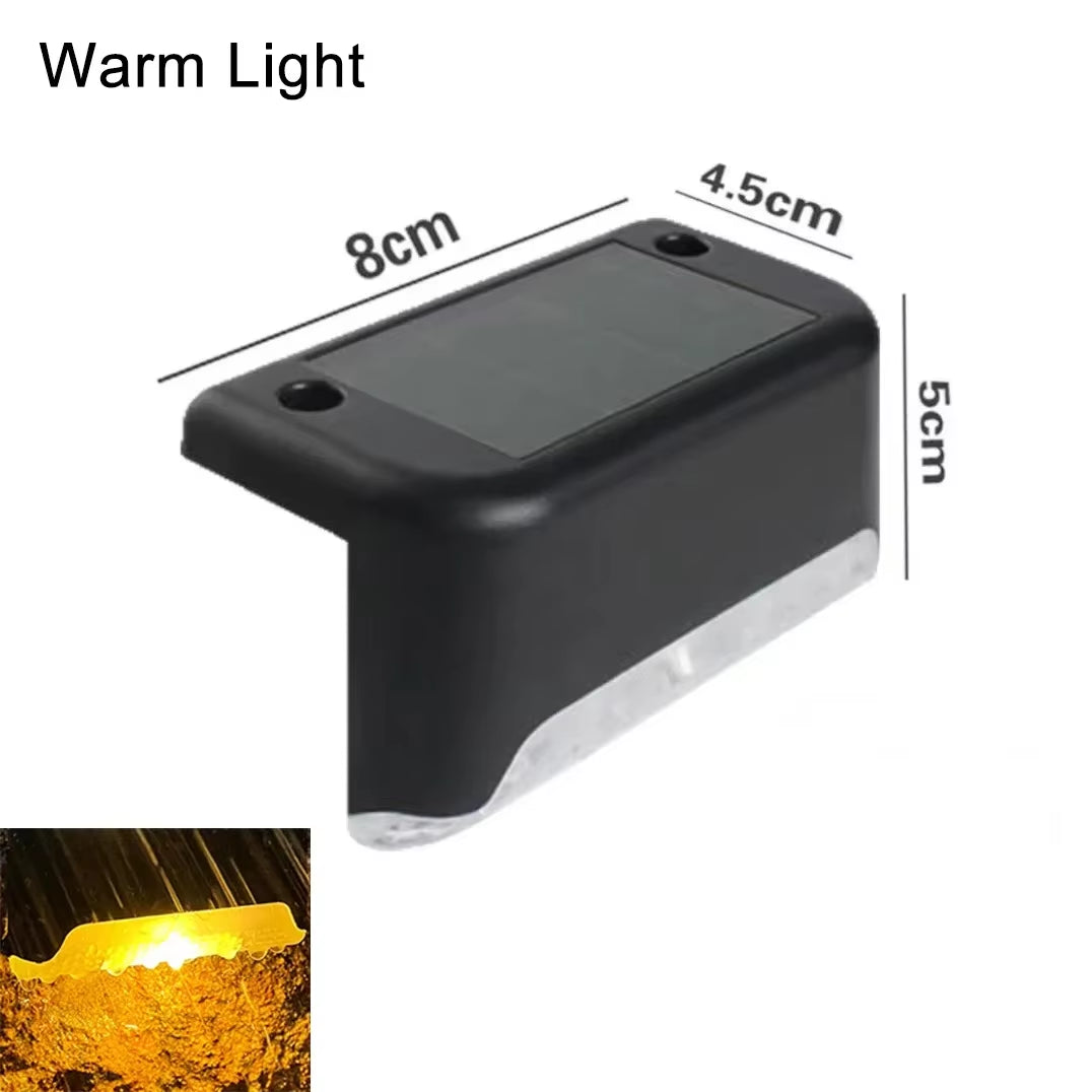 Warm Light LED Solar Step