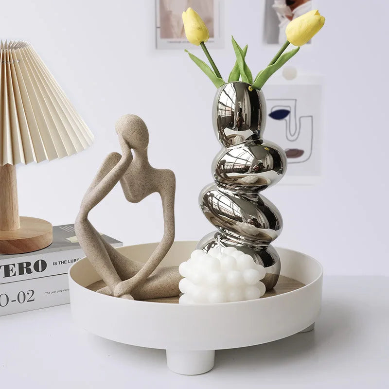 Virella Abstract Thinker Sculpture