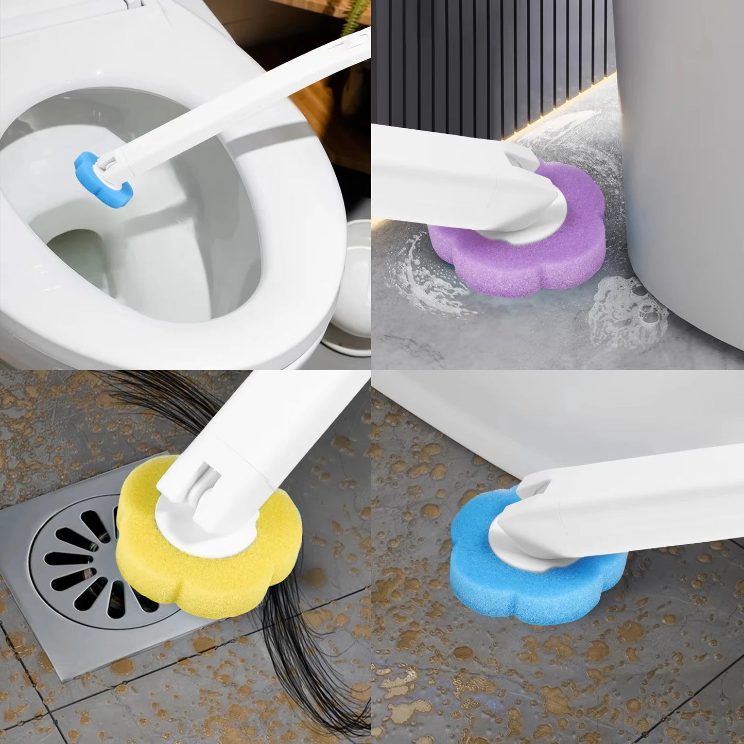 Virella FlexClean Disposable Toilet Brush