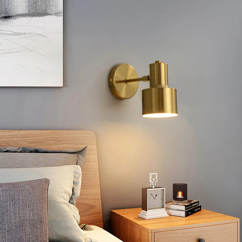 Nordic/Gold Wall Light Bedroom Lights