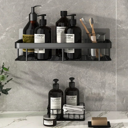 Virella Aluminum Adhesive Shower Shelf Collection