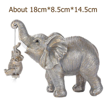 Virella Swinging Elephant Figurine