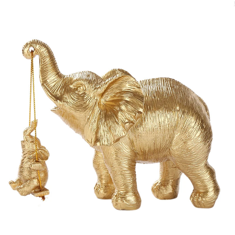Virella Swinging Elephant Figurine