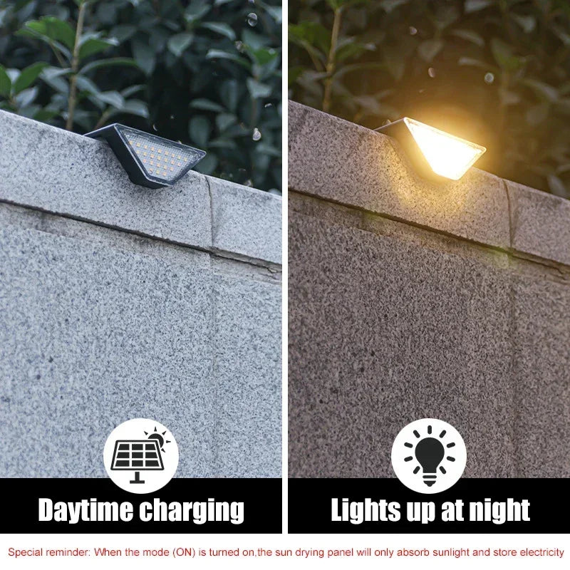 Warm Light LED Solar Step