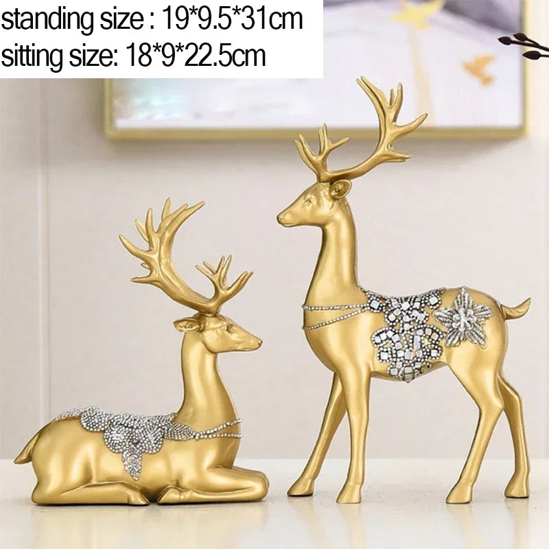 Virella Golden Deer Set