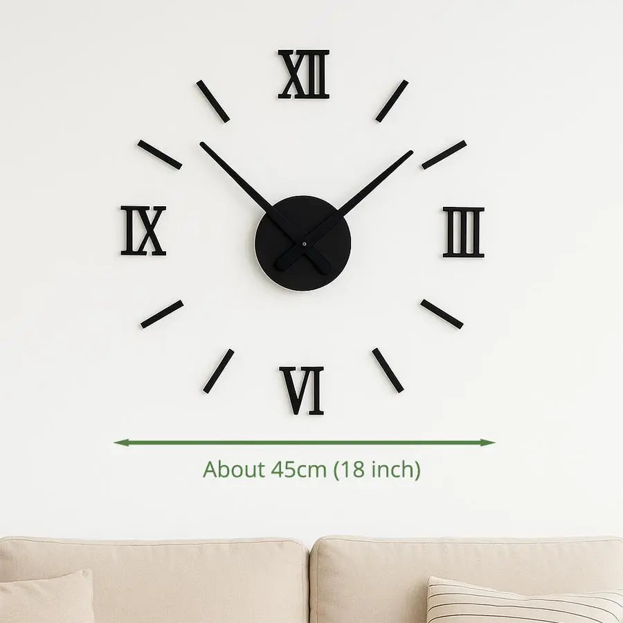 Virella Roman Numeral Wall Clock
