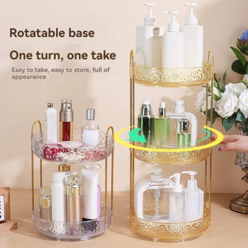 Virella Rotating Cosmetics Storage Rack