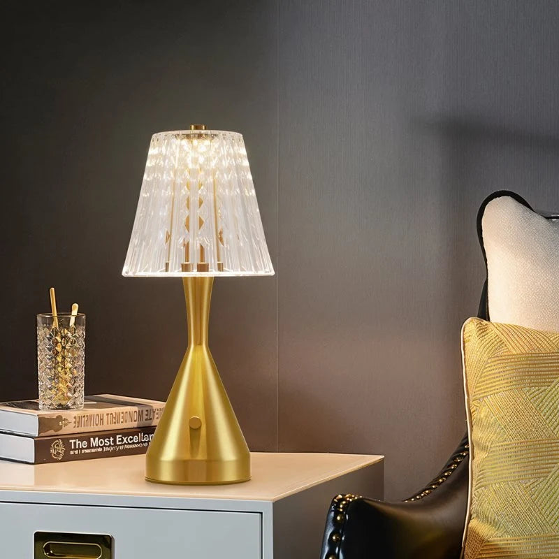 Freyza Gold Table Lamp 