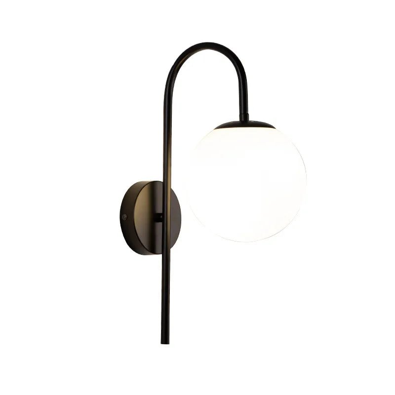 Modern Creative Glass Ball Wall Light